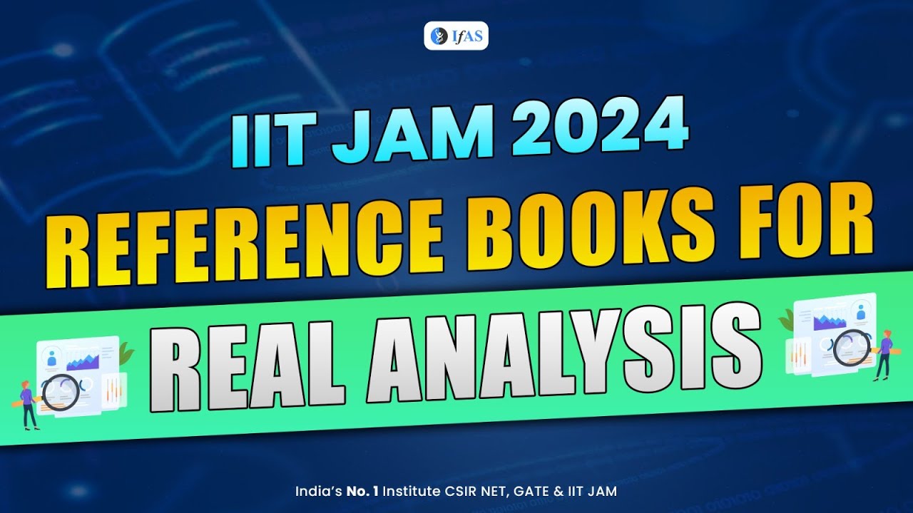 Reference Books for Real Analysis | Iit Jam Mathematics | Book Review