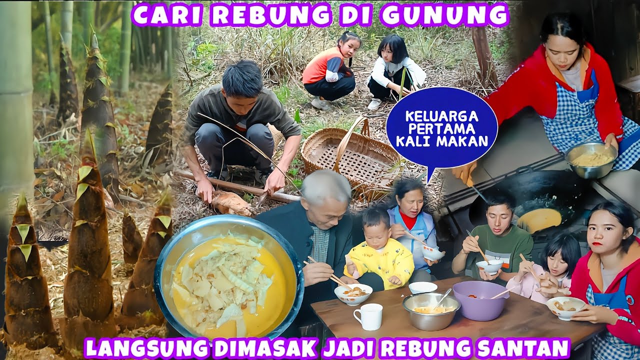 BEGINI REAKSI KELUARGA DI CHINA PERTAMA KALI MAKAN REBUNG SANTAN