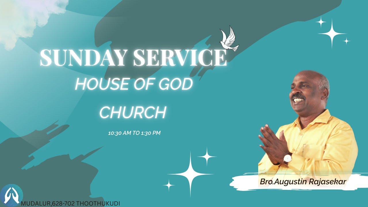LIVE | Sunday Service | 1 FEB 2026 | Bro. Augustin Rajasekar