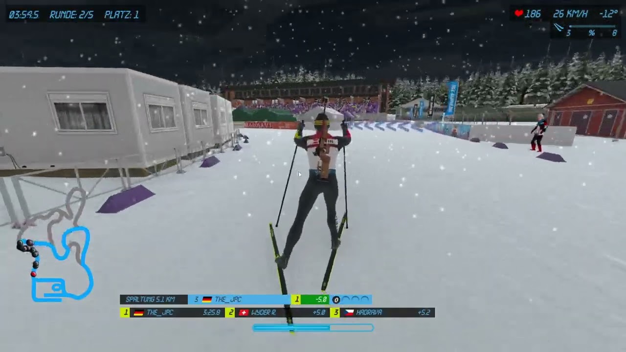 Trainieren und Starkes Ergebnis eingefahren im Massenstart in Estland - F24 - NGL Biathlon