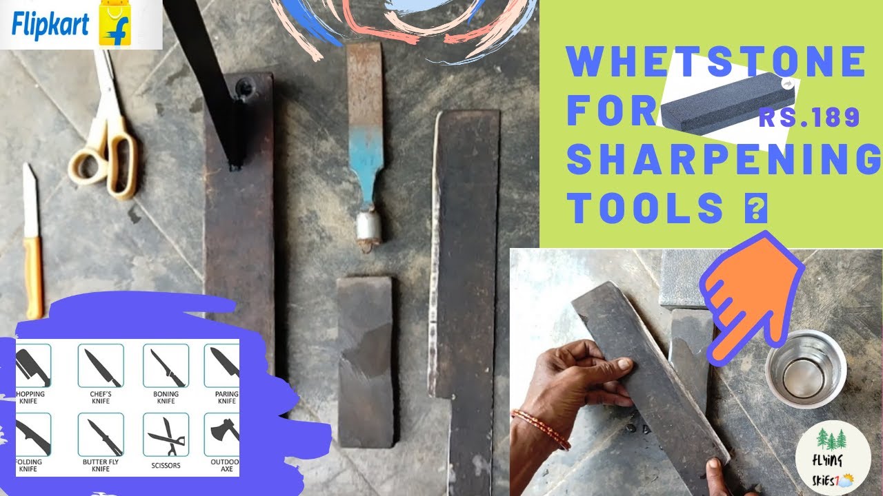 whetstone for sharpening tools|How to sharpen dull or blunt tools like knife, scissors & many more?