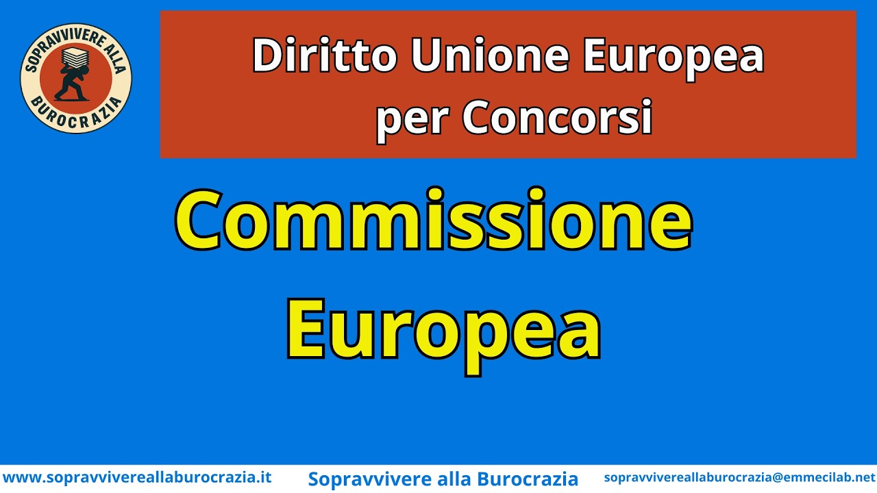 DIRITTO UE PER CONCORSI | Commissione Europea