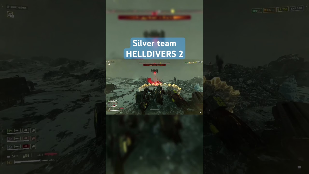 Silver team HELLDIVERS 2 #helldivers2 #gaming #playstation