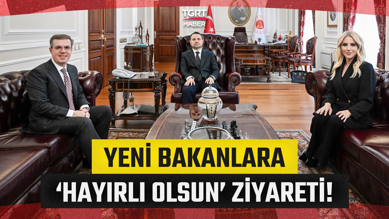 İhlas Holding&rsquo;ten Yeni Bakanlara 'Hayırlı Olsun' Ziyareti! - TGRT Haber