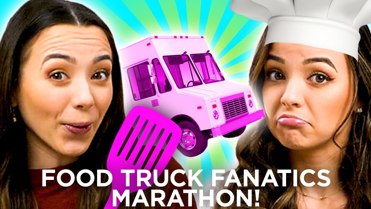 BEST MERRELL TWINS MOMENTS | Food Truck Fanatics Marathon