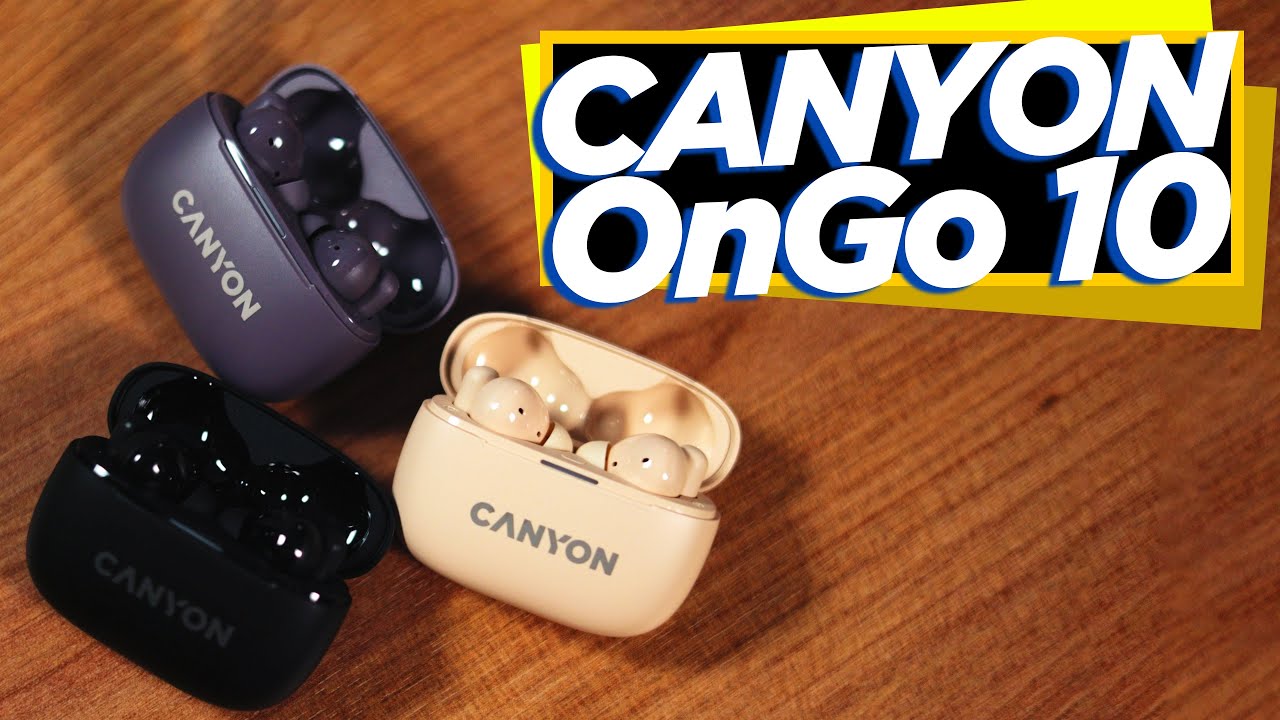 🎧 Огляд TWS-навушників Canyon OnGo 10 ANC