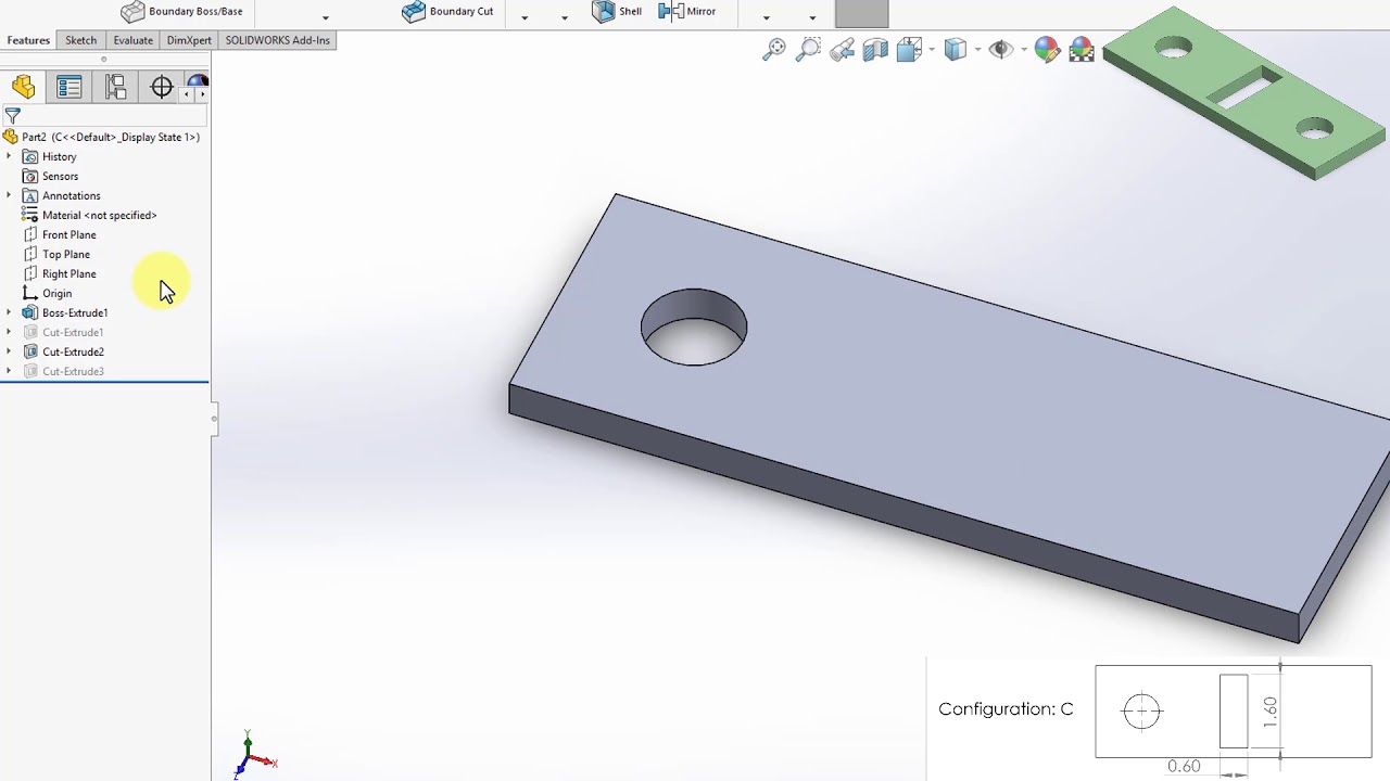 Advanced SOLIDWORKS Tutorial: Configurations