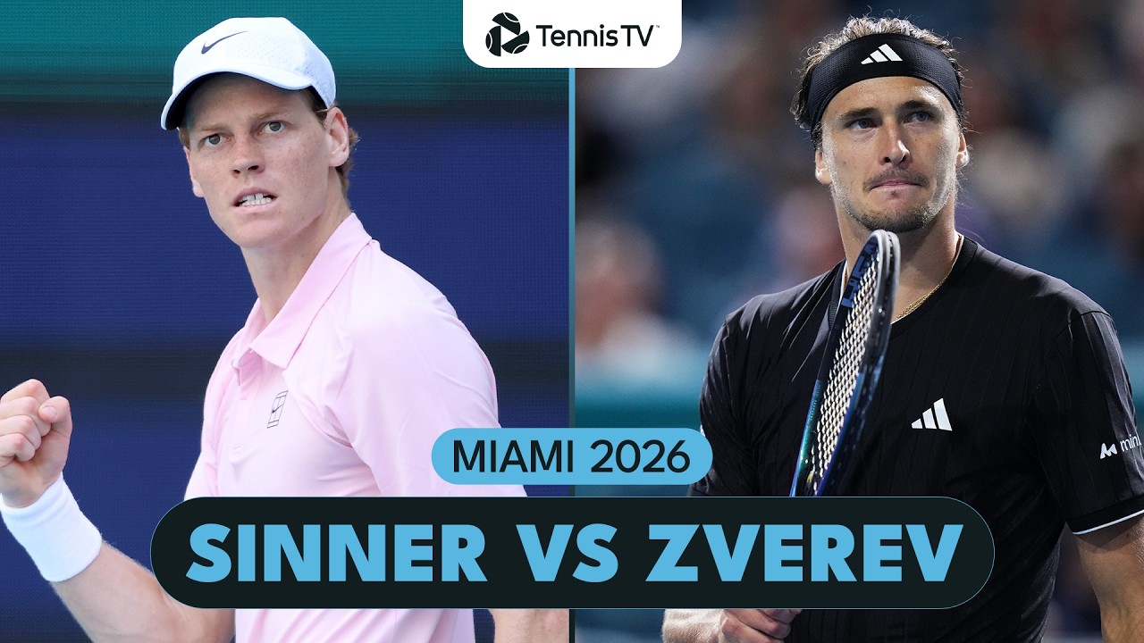Jannik Sinner vs Alexander Zverev Semi-Final Highlights! | Miami 2026