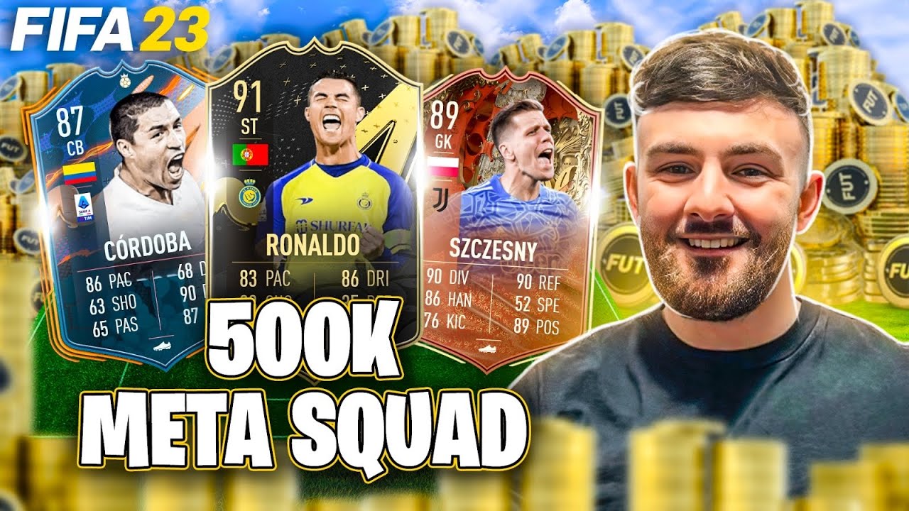 BEST possible META 500K team in FIFA 23 *insane sweaty 500K squad* (NEW META 500K TEAM)