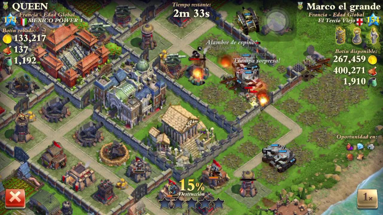 DomiNations La venganza es Dulce :)