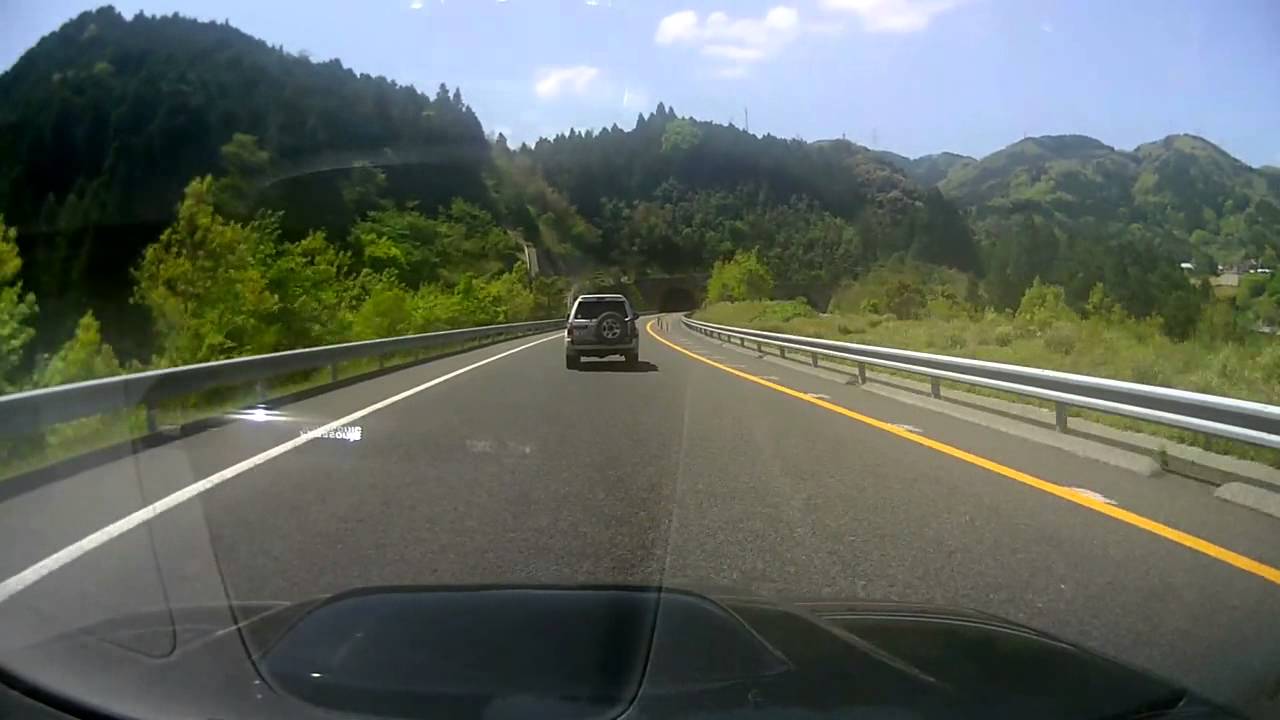 石鎚PA→松山自動車道→三間IC→道の駅みま