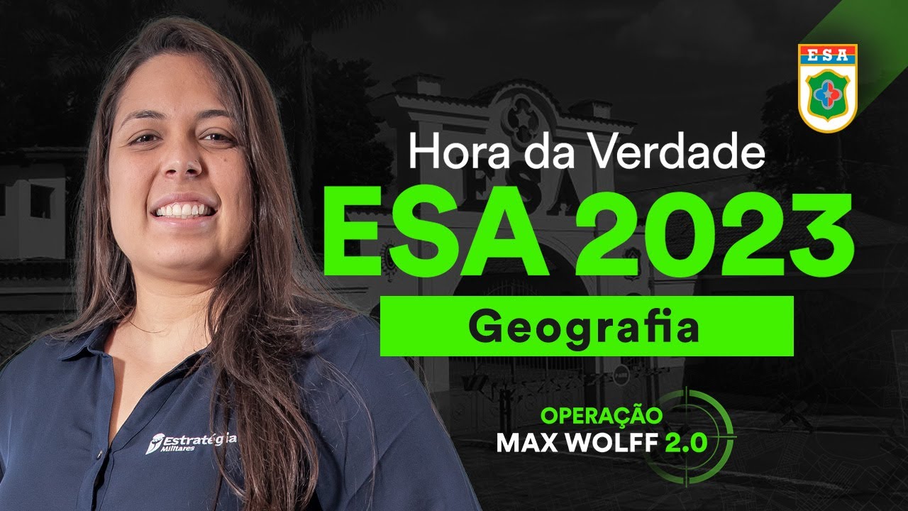Hora da Verdade ESA 2023 - Geografia