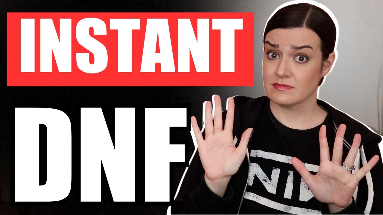 Top Reasons Why I DNF Books