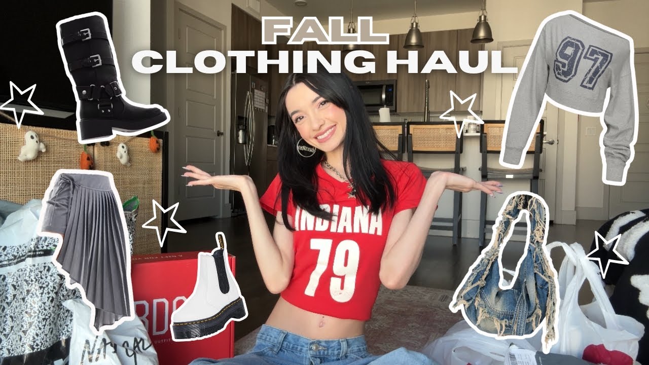 HUGE Fall Clothing Haul + Try On 🍂 (Urban Outfitters, ASOS, Nasty Gal & more)