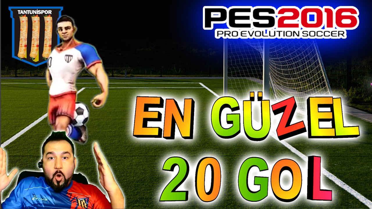 EN GÜZEL 20 GOL | PES 2016 TANTUNİSPOR