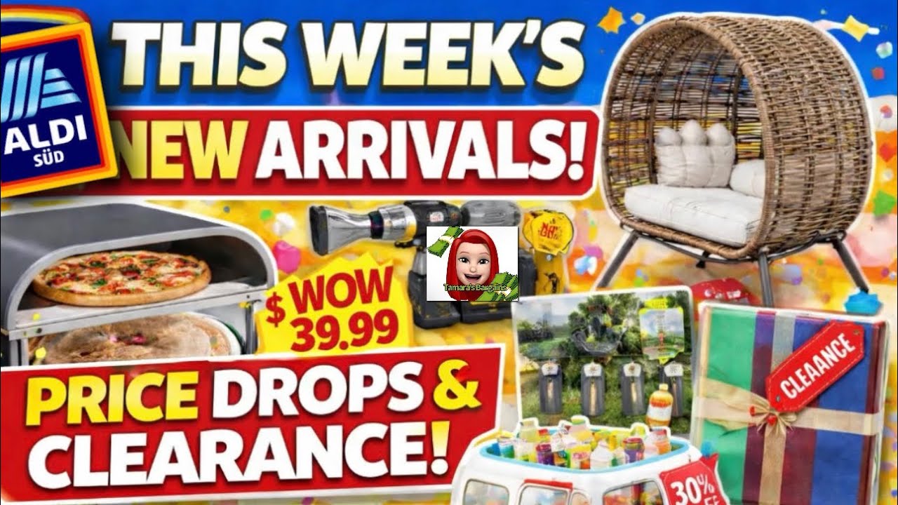 ALDI🚨THIS WEEK&rsquo;S NEW ARRIVALS | PRICE DROPS| CLEARANCE #aldi #shopping #new 