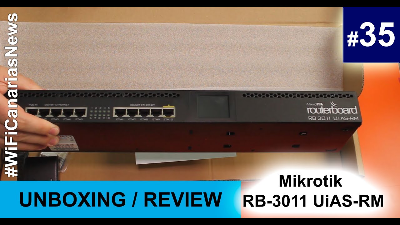 Mikrotik Router RB3011UiAS-RM