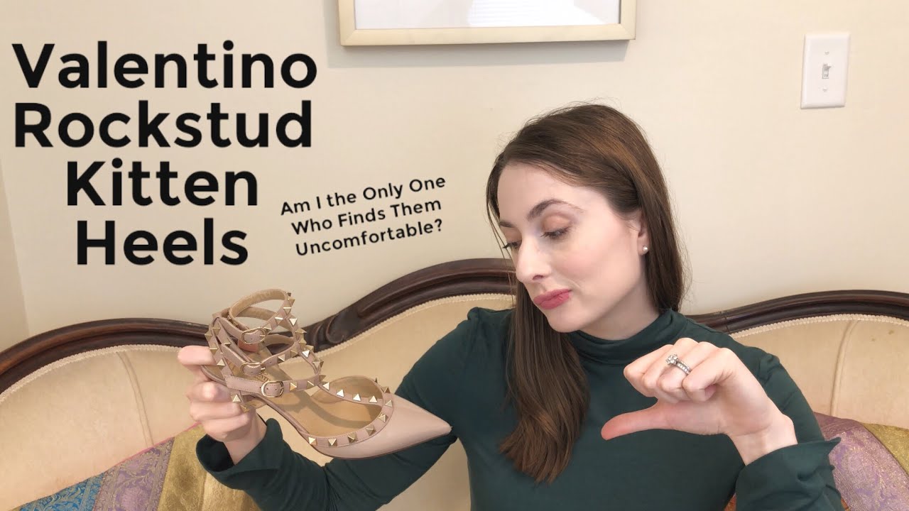 Valentino Rockstud Kitten Heels | Are They Worth It? | Uncomfortable | Honest Review