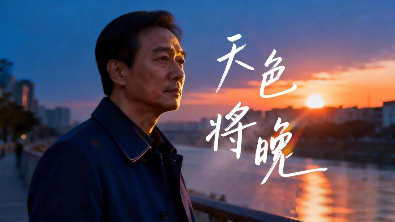 天色將晚〈Lyrics MV〉 | 2026最令人窒息的孤獨感，夕陽下最痛的心碎回憶。#抒情情歌 #失戀必聽 #療癒系 #華語流行 #經典曲風 #夕陽