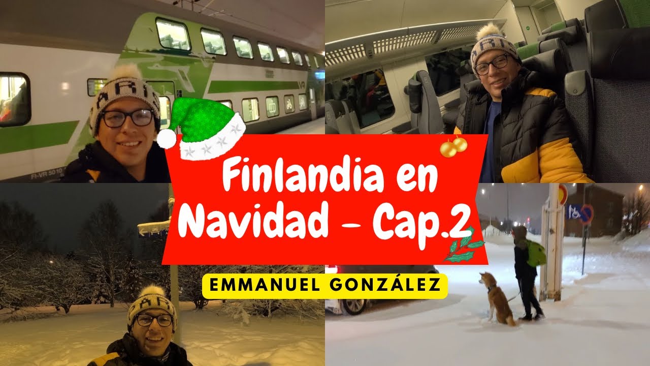 Rovaniemi, Finlandia en Navidad - Capítulo 2 El transporte y supermercados | Emmanuel González