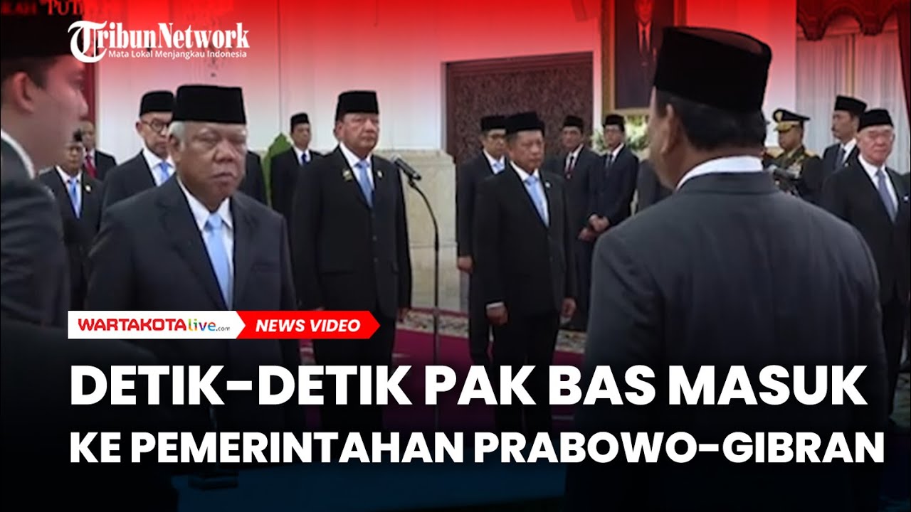 Detik-detik Basuki Hadimuljono Masuk ke Pemerintahan Prabowo-Gibran, Ini Tugasnya