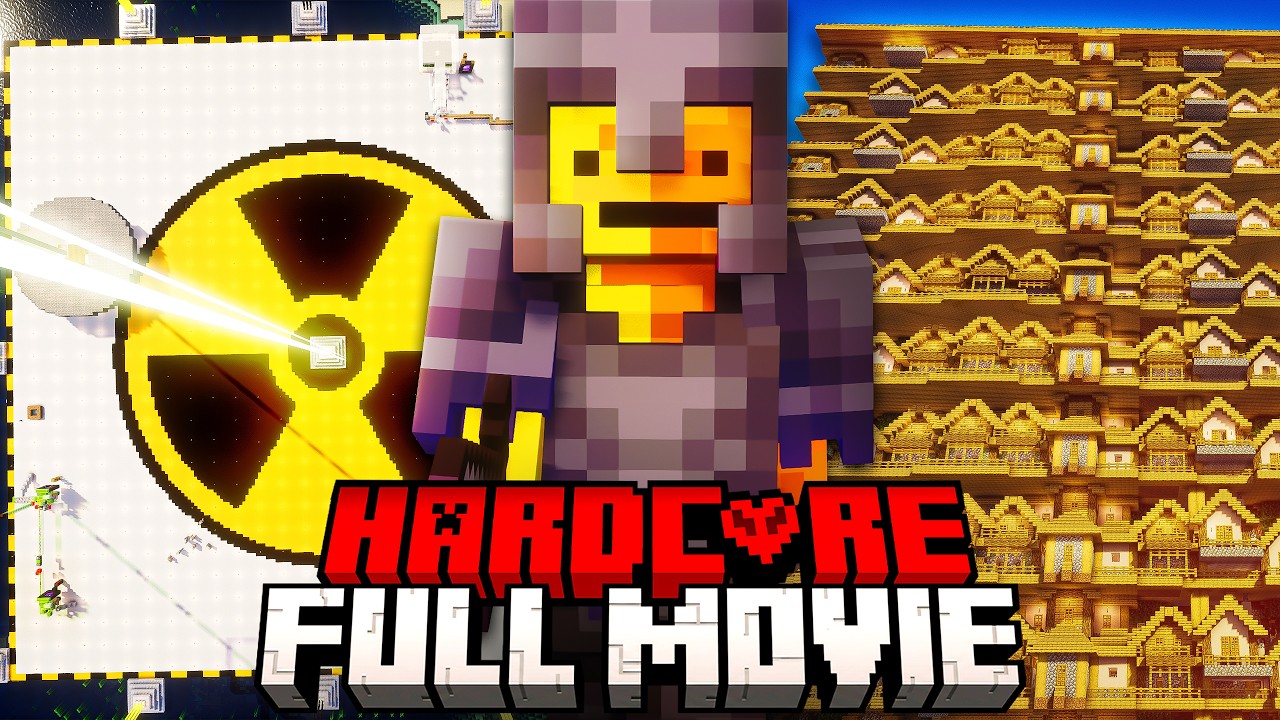I Survived 1000 Days in Hardcore Minecraft! [FULL MOVIE]