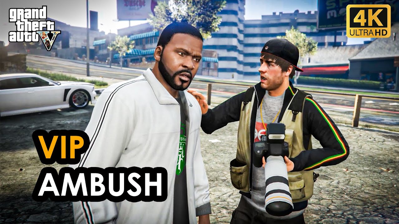 GTA 5 | Прохождение миссии «Папараццо» | «Незнакомцы и чудаки» | 4K