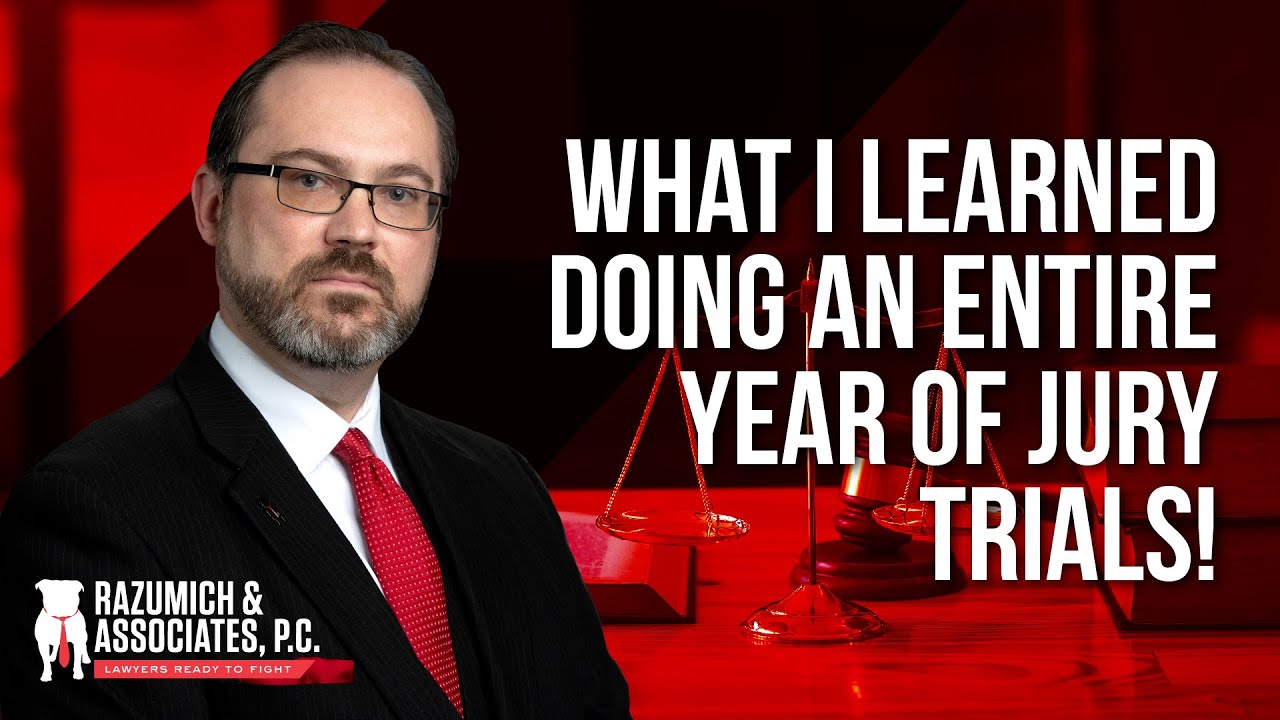 What I Learned Doing an Entire Year of Jury Trials!