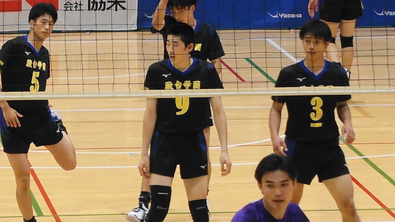 関東一部レベル&ジャイキリ2連続 駿台学園vs明治大学 第3セット 男子バレーボール 東京エキシビションマッチ2023 #秋本悠月 駿台学園新旧MB対決 近藤蘭丸 山田美雄 #亀岡聖成 #金田晃太朗