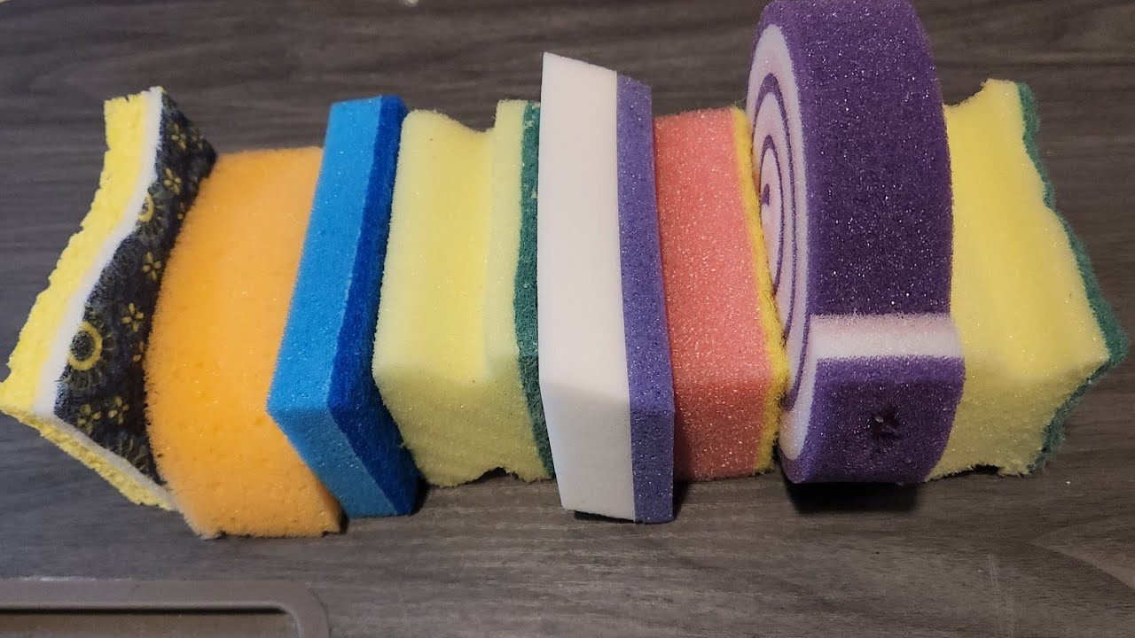 ASMR Sponge Ripping Graduation Celebration Dry Bulk Variety 🎓🎊🌈🍭