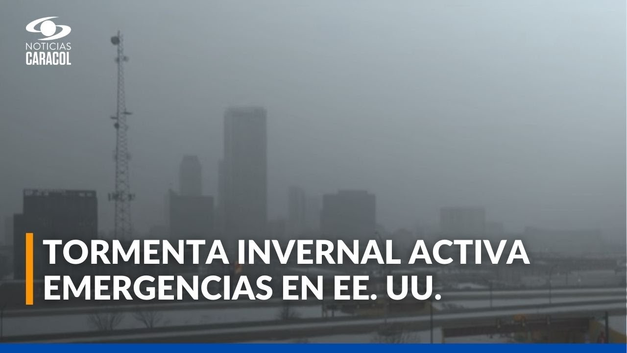 Tormenta invernal en Estados Unidos afecta a 40 estados y deja más de 9.000 vuelos cancelados