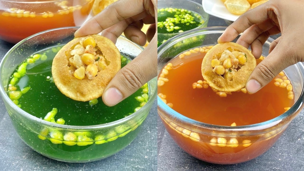 ইন্ডিয়ান পানি পুরি রেসিপি | Pani Puri Recipe | Golgappa | Fuchka Recipe | ফুচকার রেসিপি | Panipoori