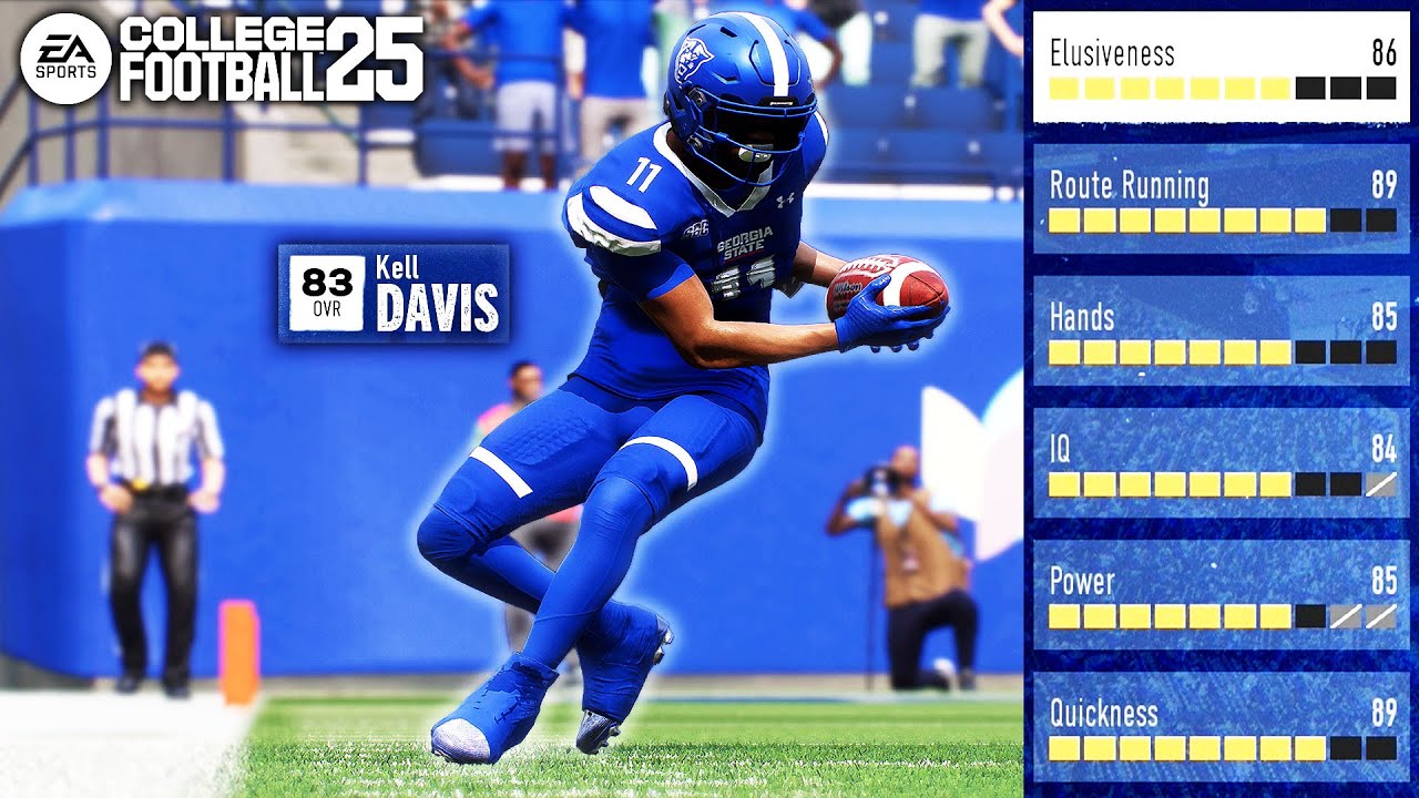 Insane Routes At Wide Receiver | College Football 25 Road To Glory