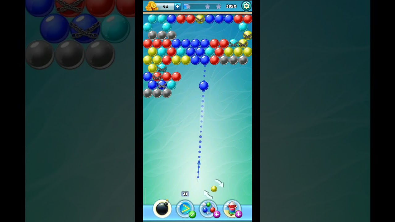 Bubble Shooter and Friends Level 31 Three Stars