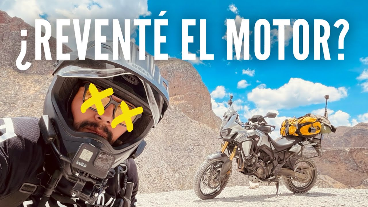 🆘¿REVENTÉ el MOTOR? 🔧// FALLA AFRICA TWIN en medio de la NADA // Parte 2