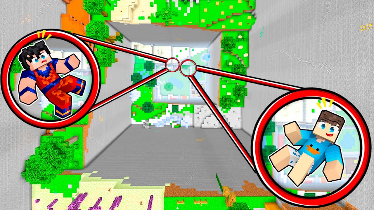 BETO VS DAVI: DESAFIO DA CORRIDA SPIRAL IMPOSSÍVEL NO MINECRAFT!