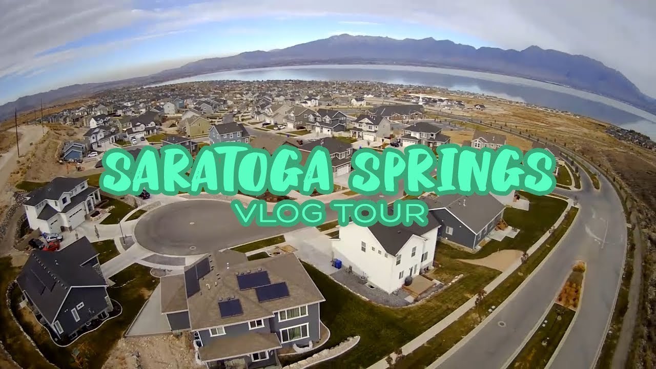 Living In Saratoga Springs, Utah | Full Vlog Tour - Pros And Cons