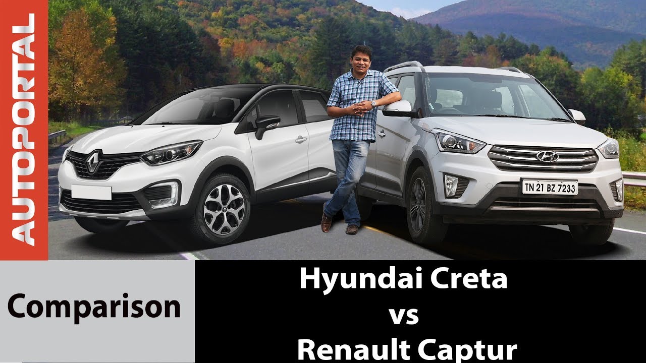 Hyundai Creta vs Renault Captur - Comparison Review - Autoportal