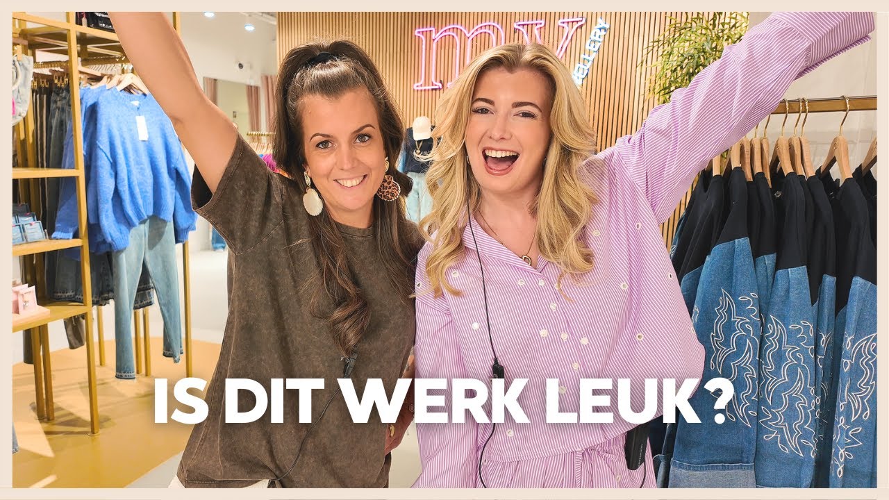 EERSTE WERKDAG BIJ MY JEWELLERY! 😱💖