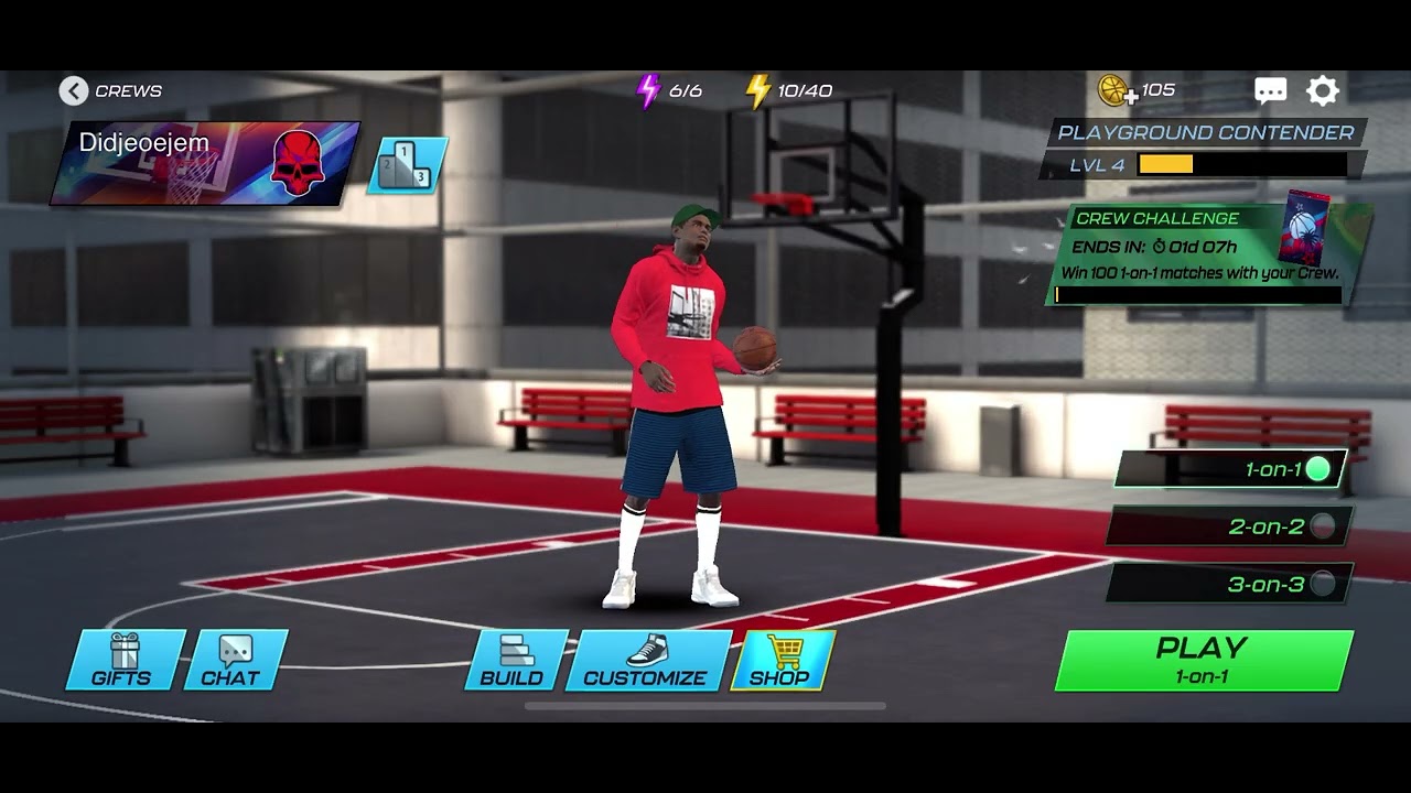11min on NBA 2k 1v1 