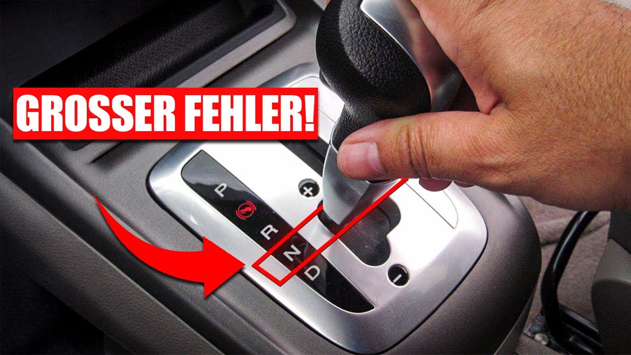 Tun Sie Dies NIEMALS In Einem AUTOMATIK-Auto: Es Ist Ein SCHWERER FEHLER