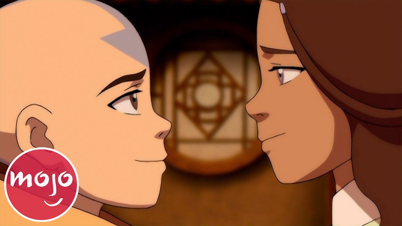 ¡Top 10 MEJORES MOMENTOS DE KATARA Y AANG EN 