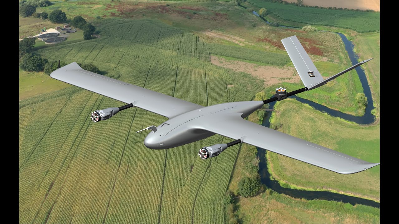 Arduplane VTOL fully auto waypoint mission.