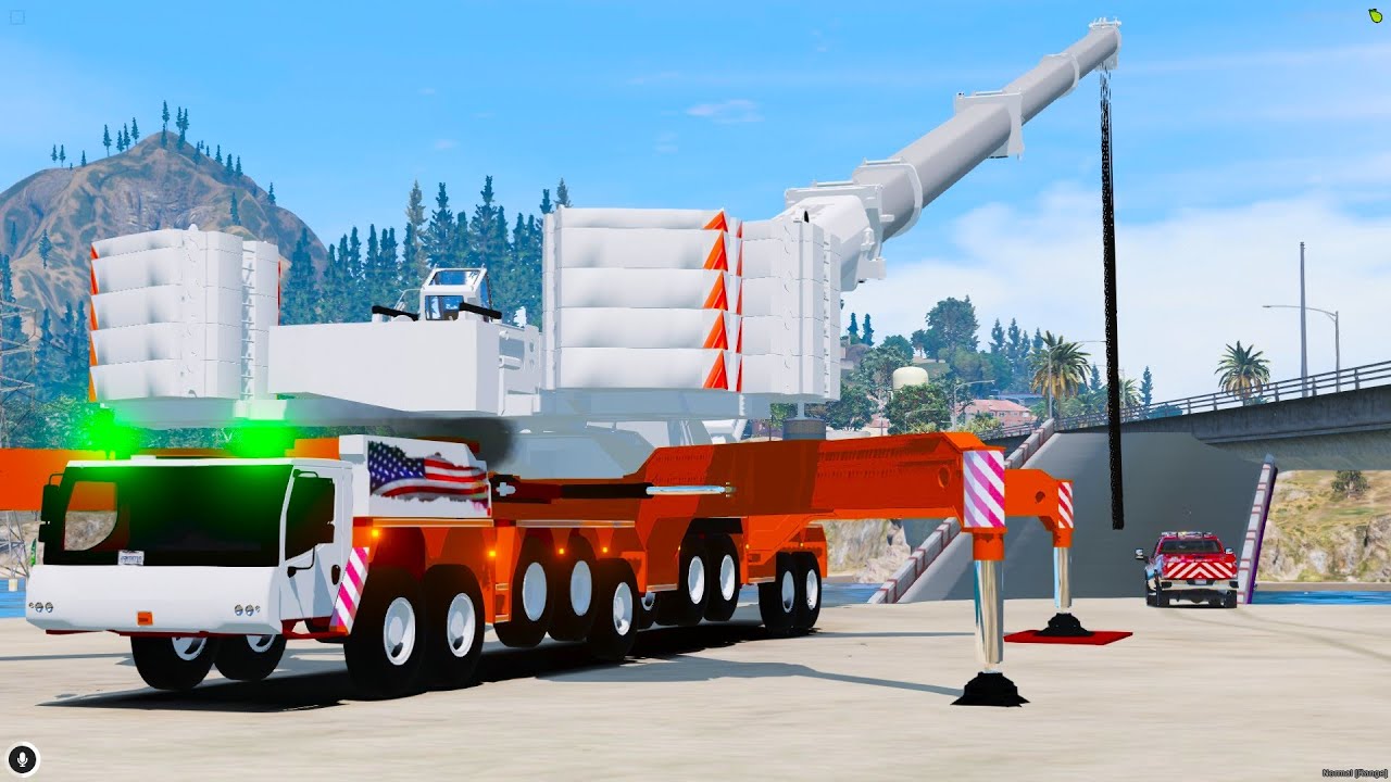 Massive Bridge Building Construction Project in GTA 5 RP!
