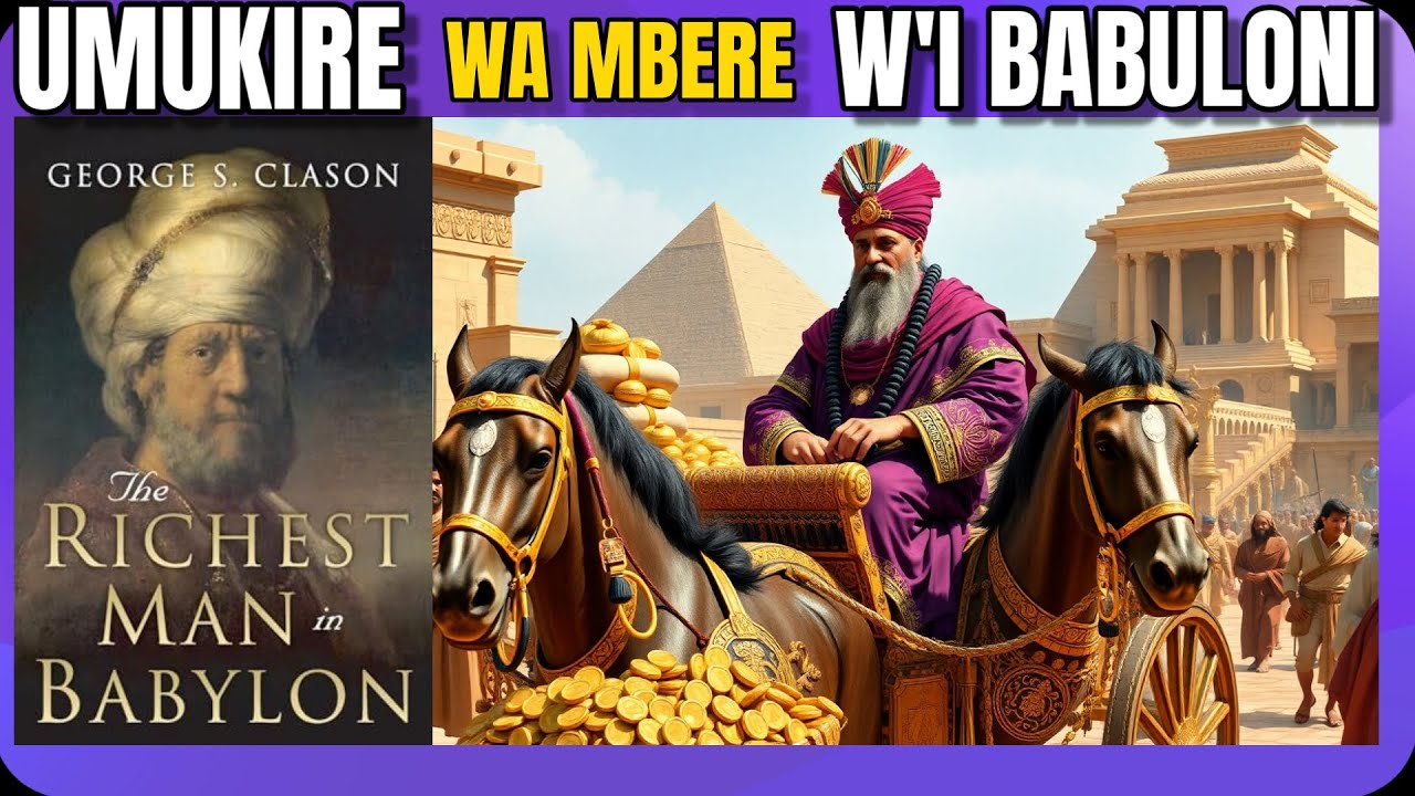 Iki Gitabo Mwakidusabye Muri Benshi None Ngiki Turakizanye|The Richest Man In Babylon Mu Kinyarwanda
