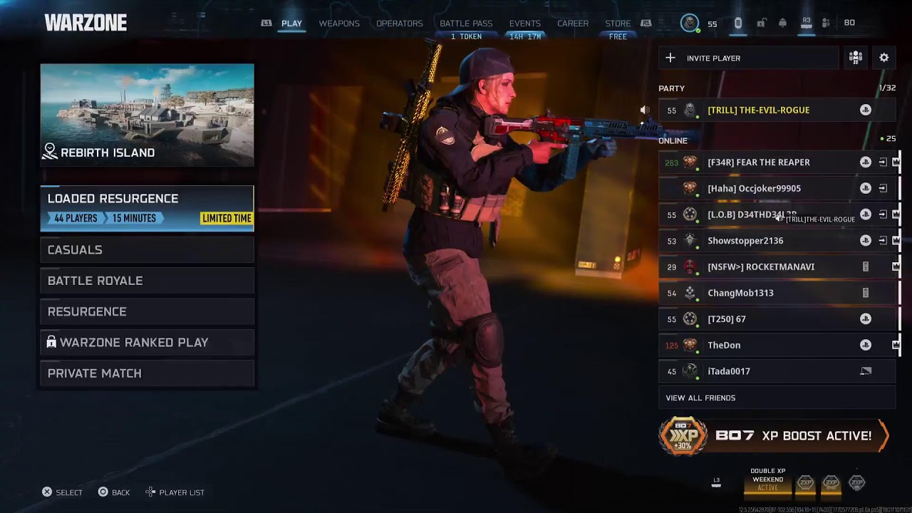 Chill and kill warzone