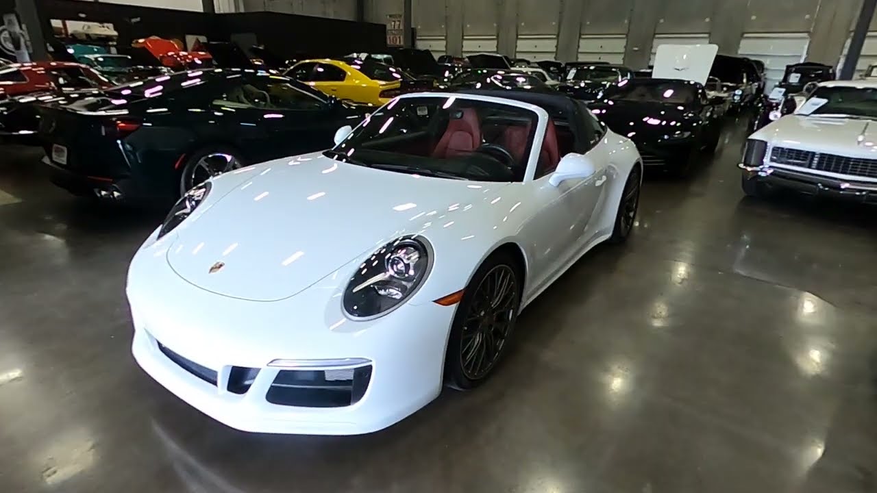 420HP Turbo Power! 💨 2018 Porsche 911 Targa 4S Walkaround | Classic Cars of Sarasota