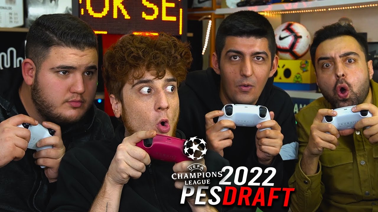 2022 ŞAMPİYONLAR LİGİ KURA CHALLENGE ! PESDRAFT AKSARAY VS ANKARA !