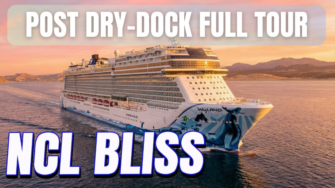 Подробный обзор лайнера NCL Bliss после дока | По палубам