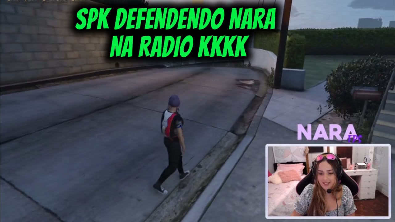 SPK DEFENDENDO NARA  NA RADIO KKKK